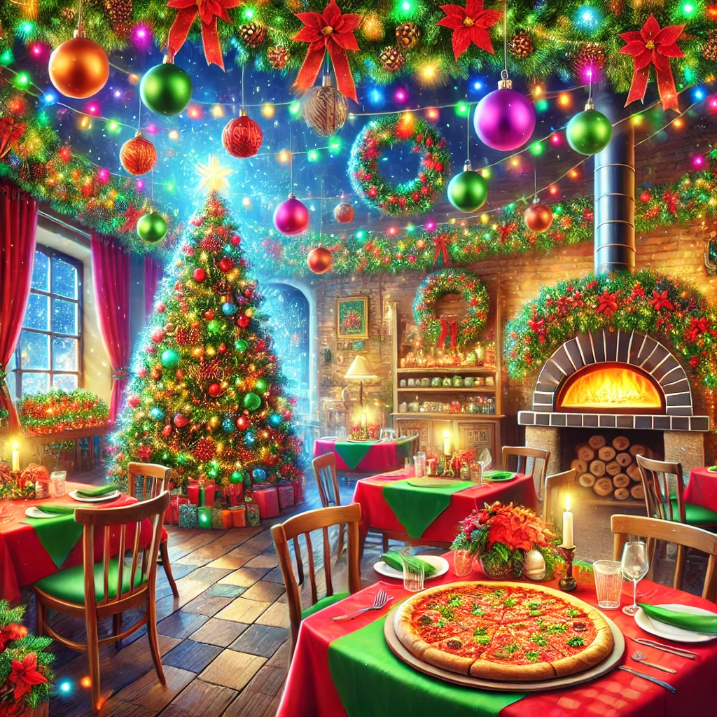 Karácsonyi kép éttermeknek